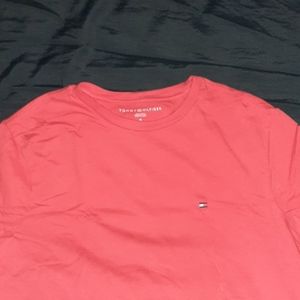 Red Tommy Hilfiger Tshirt